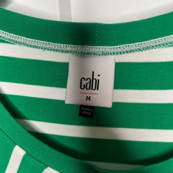 Cabi Amelia Striped Tank Top Blouse Women’s Size Medium - Picture 2 of 4